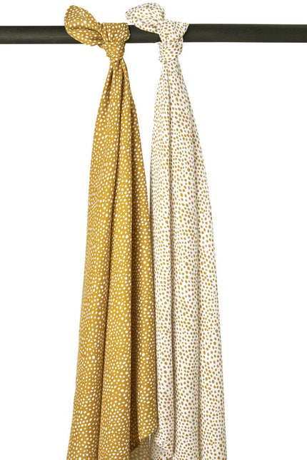 Meyco Hydrofiele Doek Cheetah Honey Gold 2st - Meyco - Babywinkel - 4054703451375