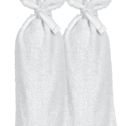 Meyco Kruikenzak 2St Basic Badstof Wit - Meyco - Babywinkel - 4054703182002