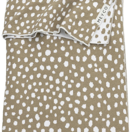 Meyco Ledikantdeken Cheetah Taupe - Meyco - Babywinkel - 4054703753486