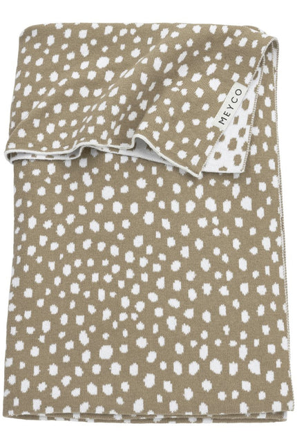 Meyco Ledikantdeken Cheetah Taupe - Meyco - Babywinkel - 4054703753486