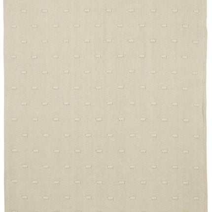 Meyco Ledikantdeken Knots Teddy Soft Sand 100X150cm - Meyco - Babywinkel - 4054703166224