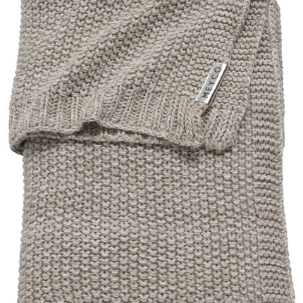 Meyco Ledikantdeken Relief Mixed Zand - Meyco - Babywinkel - 4054703530810