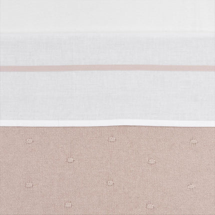Meyco Ledikantlaken Bies Soft Pink - Meyco - Babywinkel - 4054703414813