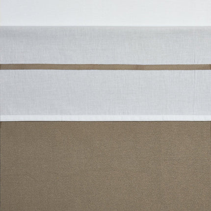 Meyco Ledikantlaken Bies Taupe - Meyco - Babywinkel - 4054703141177