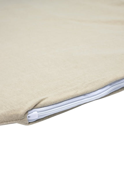 Meyco Matrashoes Jersey Campingbed Deluxe 60X120 Sand - Meyco - Babywinkel - 4054703544060