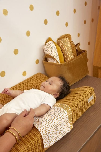 Meyco Monddoekje Cheetah Honey Gold 3st - Meyco - Babywinkel - 4054703457377