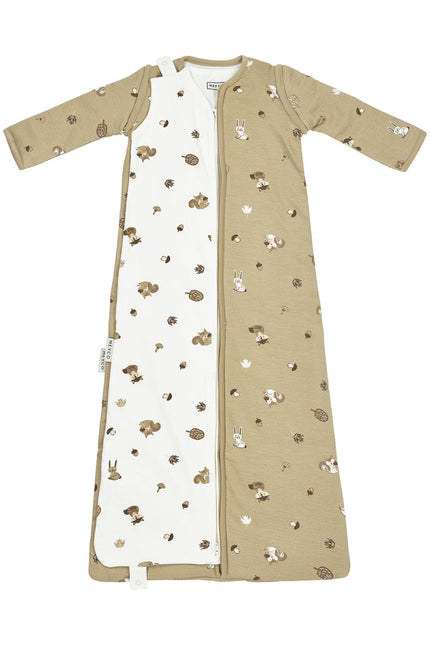 Meyco Slaapzak Baby 4 Seizoenen Sand Forest Animals - Meyco - Babywinkel - 4054703182163