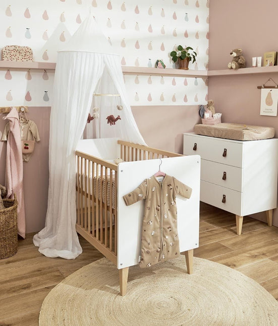 Meyco Slaapzak Baby Afritsbare Mouwen Forest Animals Sand koop je bij Babywinkel