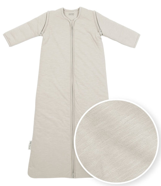 Meyco Slaapzak Baby Afritsbare Mouwen Greige - Meyco - Babywinkel - 4054703183498