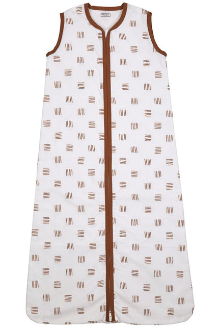 Meyco Slaapzak Baby Block Stripe Camel - Meyco - Babywinkel - 4054703410228