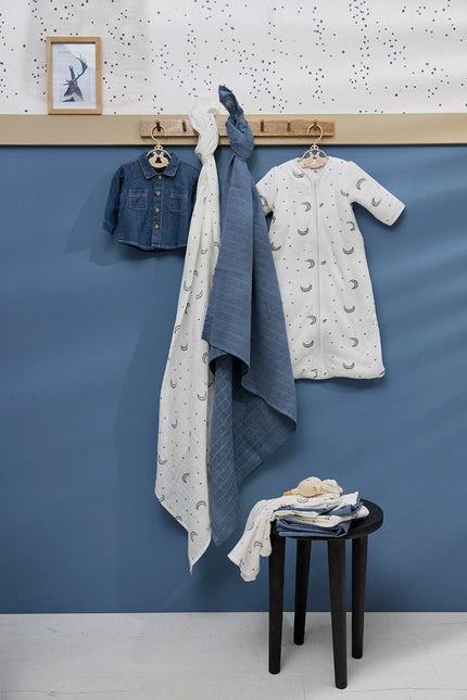 Meyco Slaapzak Baby Moon Baby Indigo koop je bij Babywinkel