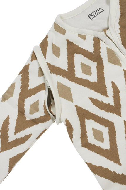Meyco Slaapzak Baby Winter Afritsb. Ikat Sand - Meyco - Babywinkel - 4054703513639