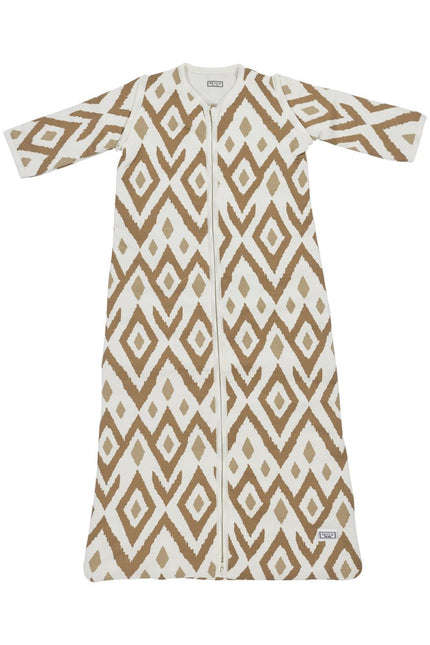 Meyco Slaapzak Baby Winter Afritsb. Ikat Sand - Meyco - Babywinkel - 4054703513639