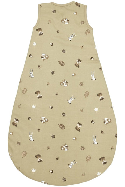 Meyco Slaapzak Baby Winter Rond Forest Animals Sand - Meyco - Babywinkel - 4054703721737