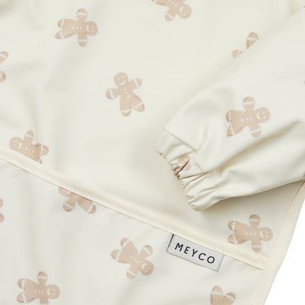 Meyco Slabbetje Gingerbread Soft Sand - Meyco - Babywinkel - 4054703242065