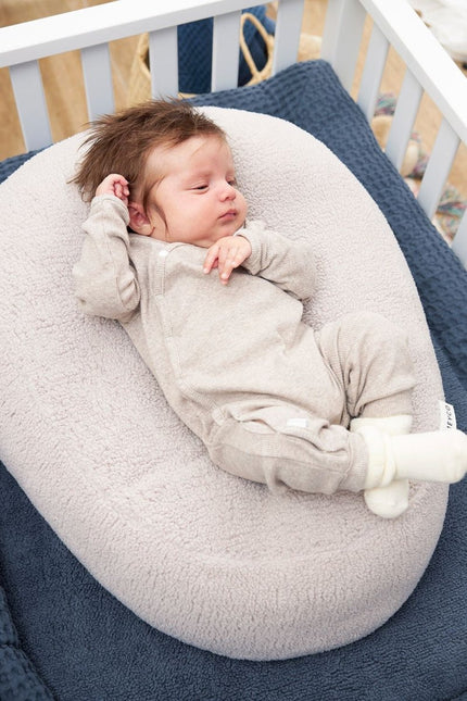 Meyco Voedingskussen Hoes Greige - Meyco - Babywinkel - 4054703228496