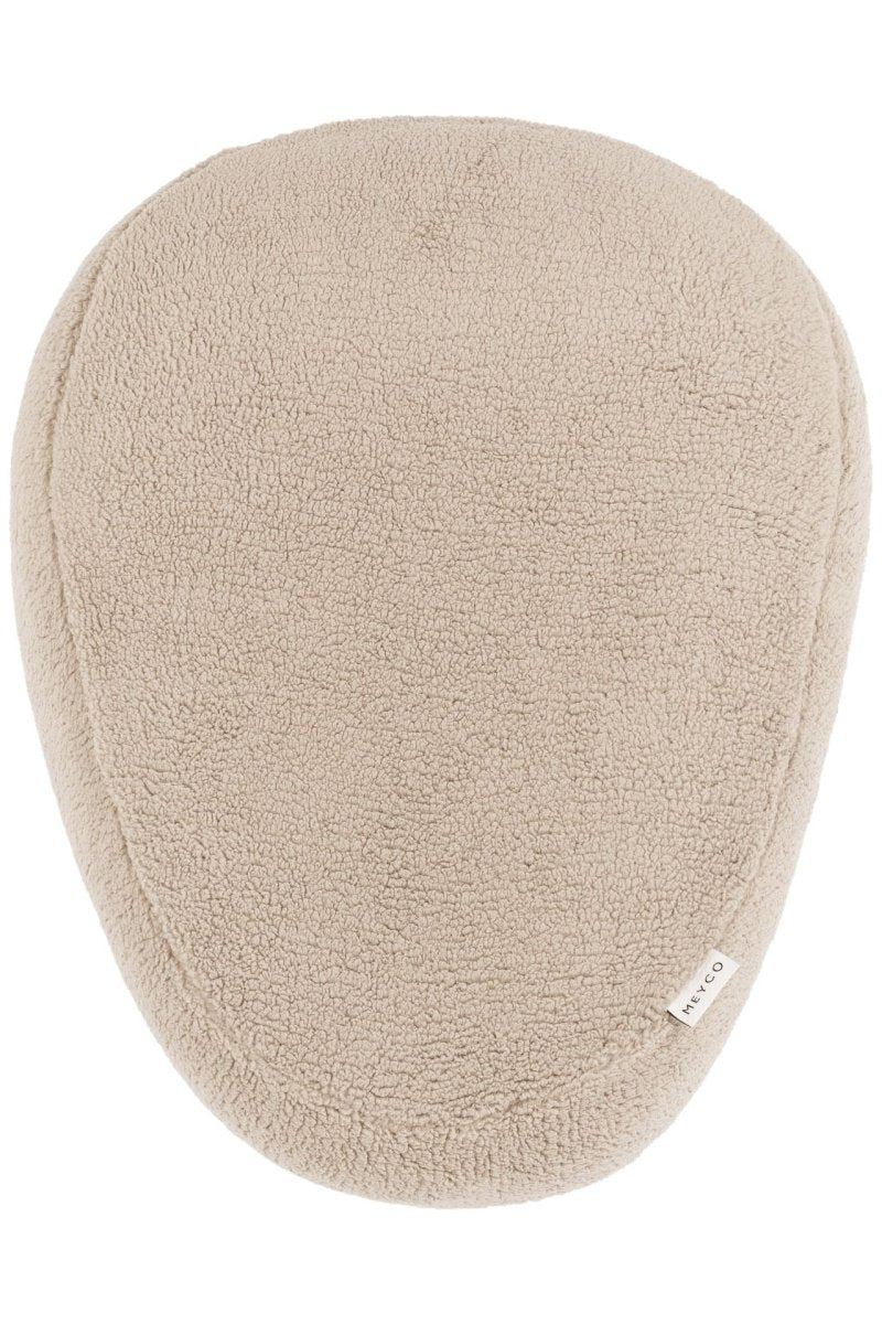 Meyco aankleedkussenhoes Wafel Teddy sand Meyco aankleedkussenhoes Wafel Teddy sand