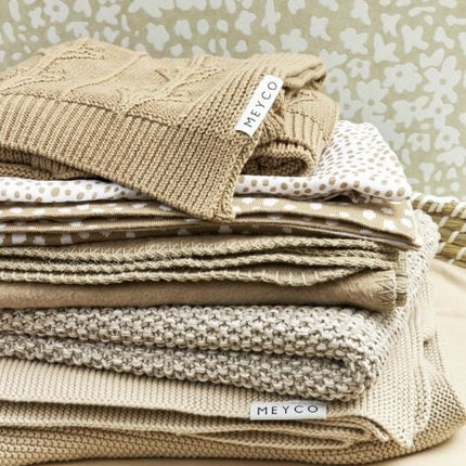 Meyco Wiegdeken Cheetah Taupe - Meyco - Babywinkel - 4054703733488