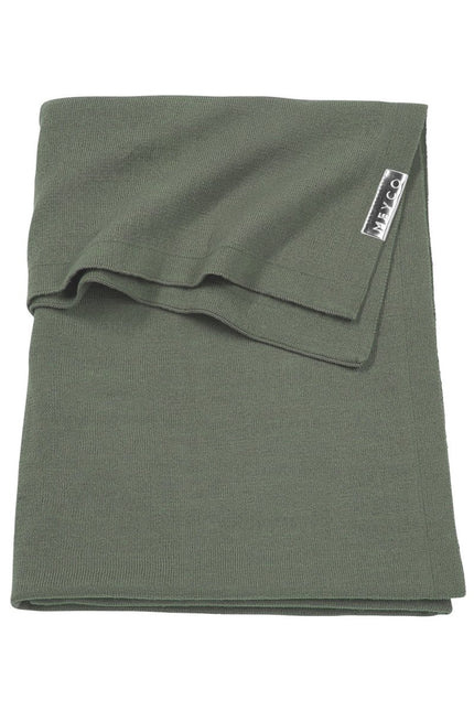 Meyco Wiegdeken Knit Forest Green - Meyco - Babywinkel - 4054703330328