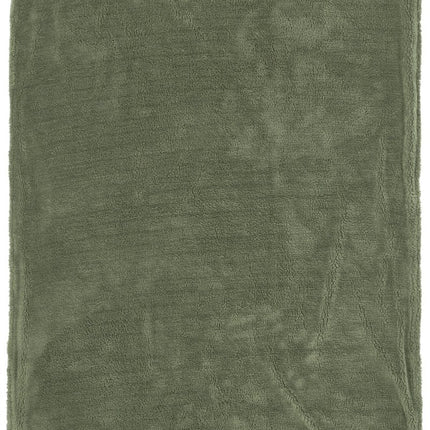 Meyco Wiegdeken Teddy Mini Knots Forest Green - Meyco - Babywinkel - 4054703350784