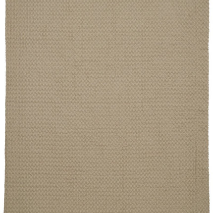 Meyco Wiegdeken Wafel Teddy Taupe 75X100cm - Meyco - Babywinkel - 4054703218114