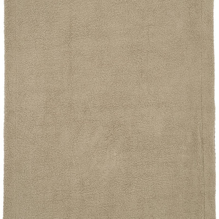 Meyco Wiegdeken Wafel Teddy Taupe 75X100cm - Meyco - Babywinkel - 4054703218114