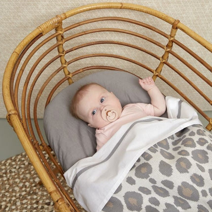 Meyco Wieglaken Bies Grijs - Meyco - Babywinkel - 4054703413045