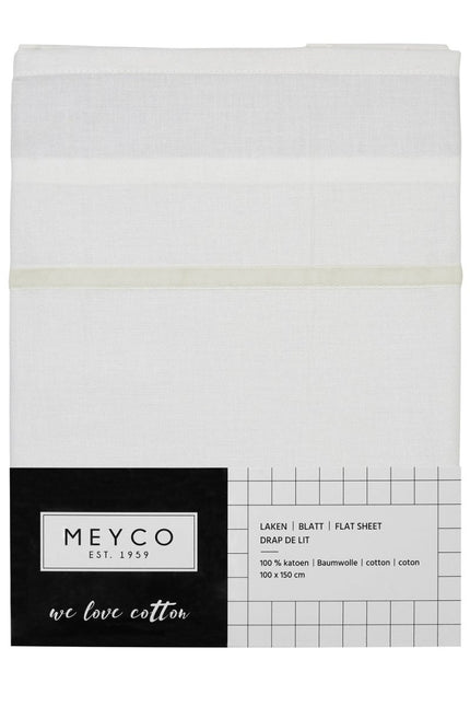 Meyco Wieglaken Bies Velvet Offwhite - Meyco - Babywinkel - 4054703415018