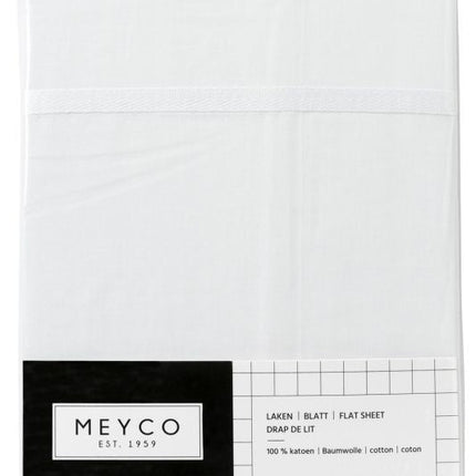Meyco Wieglaken Bies Wit - Meyco - Babywinkel - 4054703413007