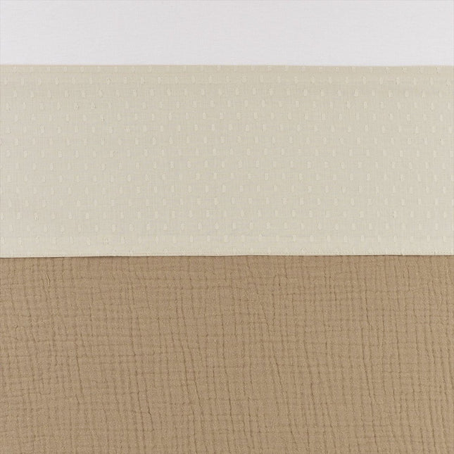 Meyco Wieglaken Plume Soft Sand 75X100cm koop je bij Babywinkel