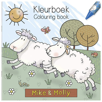 Mike & Molly Kleurboek - Babywinkel - 8714274960350