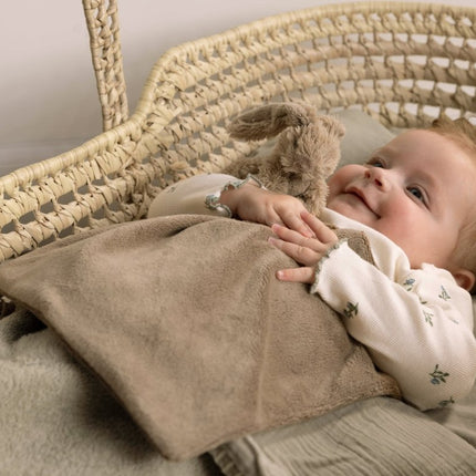 Mini Clay Rabbit Richie with blanket - 28cm - Babywinkel - 8711811115679