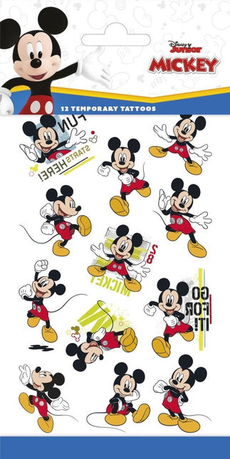 Minnie Mouse Nep Tattoos - Babywinkel - 8718819315285