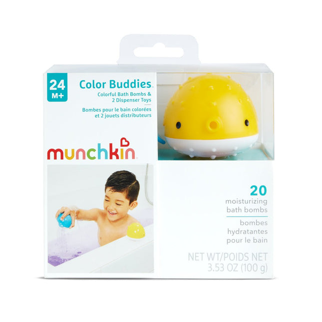 Munchkin Badspeelgoed Color Buddies met Bruistabletten - Munchkin - Babywinkel - 5019090517379