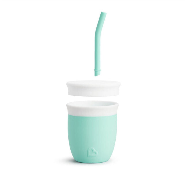 Munchkin Rietjesbeker Silicone Green - Munchkin - Babywinkel - 5019090900546