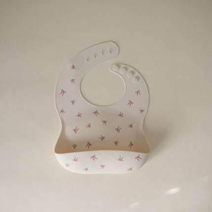 MUSHIE - SILICONE BIB - Bows