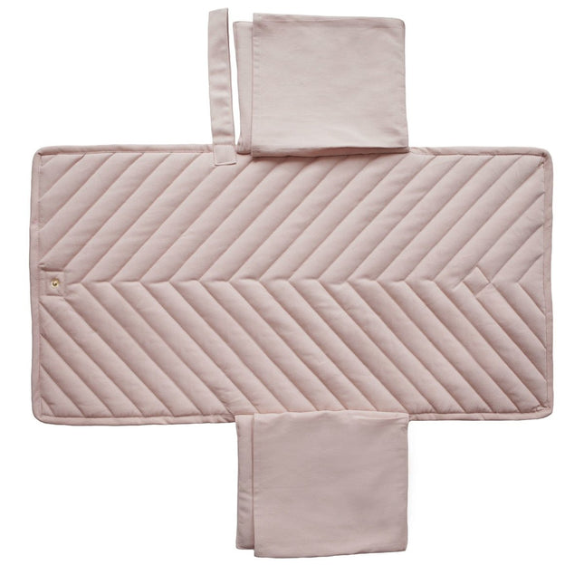 Mushie Aankleedkussen Blush koop je bij Babywinkel