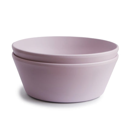 Mushie Baby Kom Rond Soft Lilac 2st - Mushie - Babywinkel - 810052465753