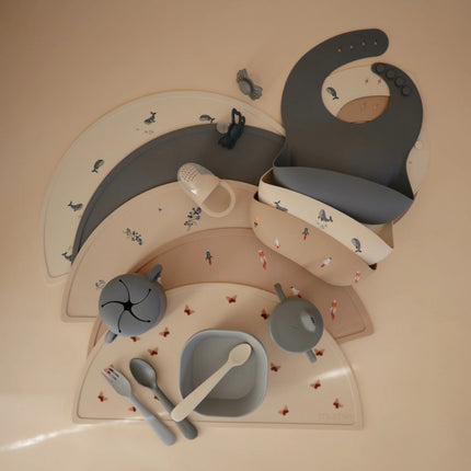 Mushie Baby Kom Vierkant Sage 2st - Mushie - Babywinkel - 810052460369
