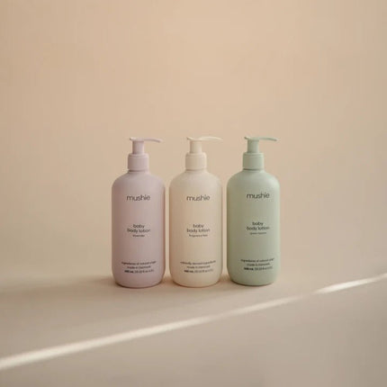 Mushie Baby Lotion Green Lemon 400ml koop je bij Babywinkel