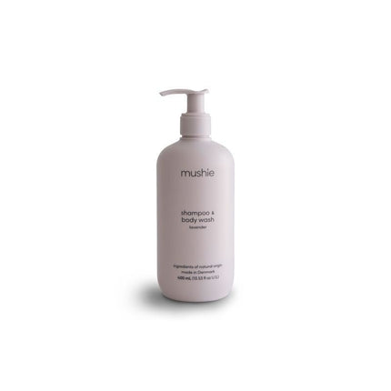 Mushie Baby Shampoo & Body Wash Lavendel 400ml - Mushie - Babywinkel - 810052464763