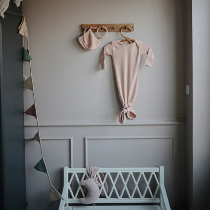 Mushie Babymutsje Bonnet Blush - Mushie - Babywinkel - 810052465203