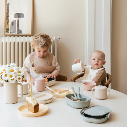 Mushie Bestekset Powder Blue 2 - delig - Mushie - Babywinkel - 810052465791