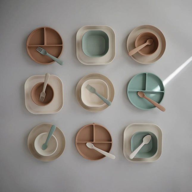 Mushie Bestekset Sage 2 - delig koop je bij Babywinkel