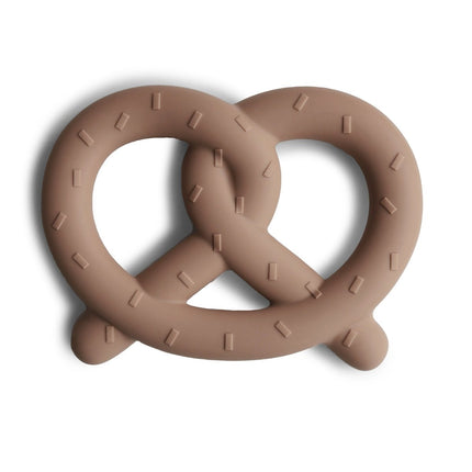 Mushie Bijtring Pretzel Natural - Mushie - Babywinkel - 810052464664