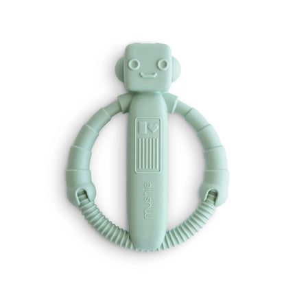 Mushie Bijtring Rammelaar Robot koop je bij Babywinkel