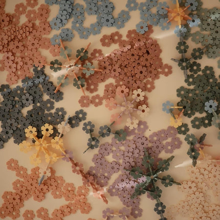Mushie Bouwset Bloemen 100 Delig - Babywinkel - 840355800647