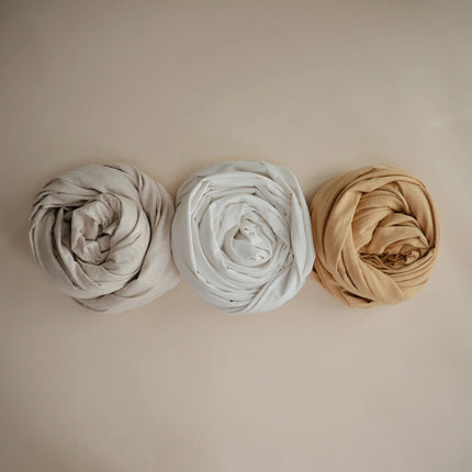 Mushie Draagdoek Mustard Melange - Mushie - Babywinkel - 810052465548