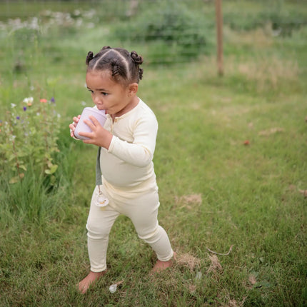 Mushie Drinkbeker Met Tuit Soft Lilac - Mushie - Babywinkel - 810052464589