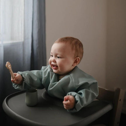 MUSHIE - FIRST FEEDING BABY SPOON - Natural/Shifting sand - Mushie - Babywinkel - 840355801132